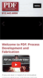Mobile Screenshot of pdf-inc.com